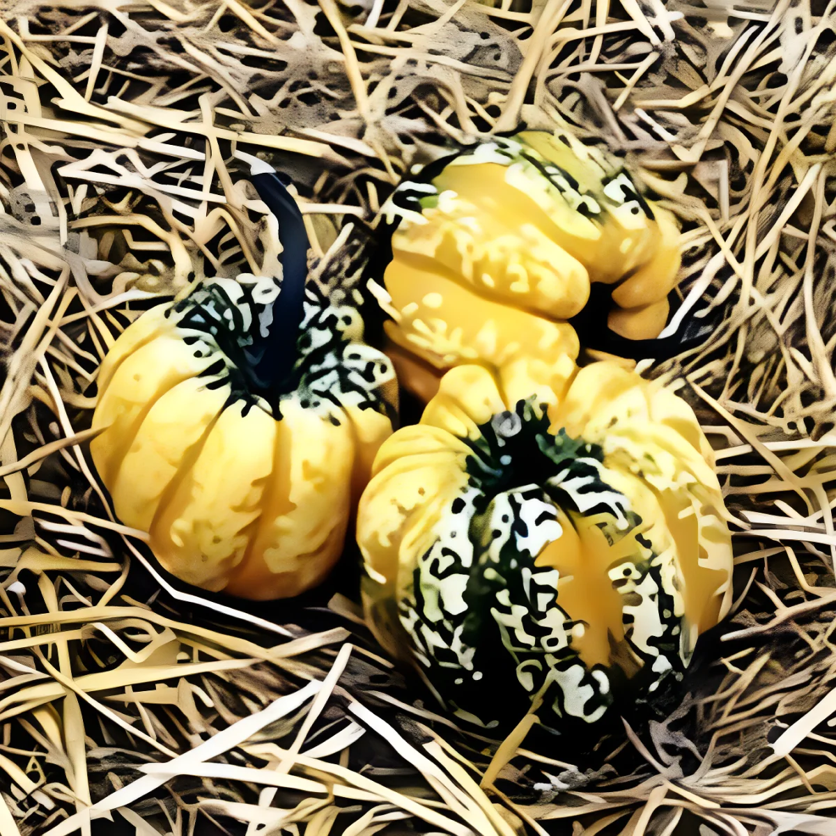 Гарбуз ‘Mardi Gras’ (Cucurbita maxima)