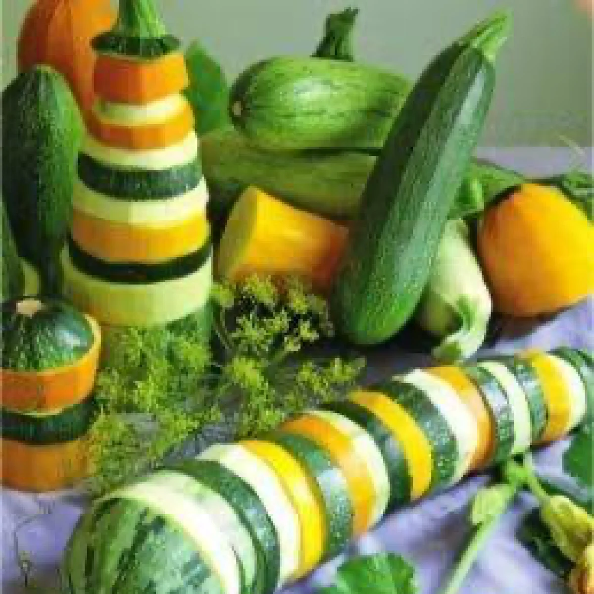 Кабачок ‘Анаконда’ (суміш 5 сортів, Cucurbita pepo)