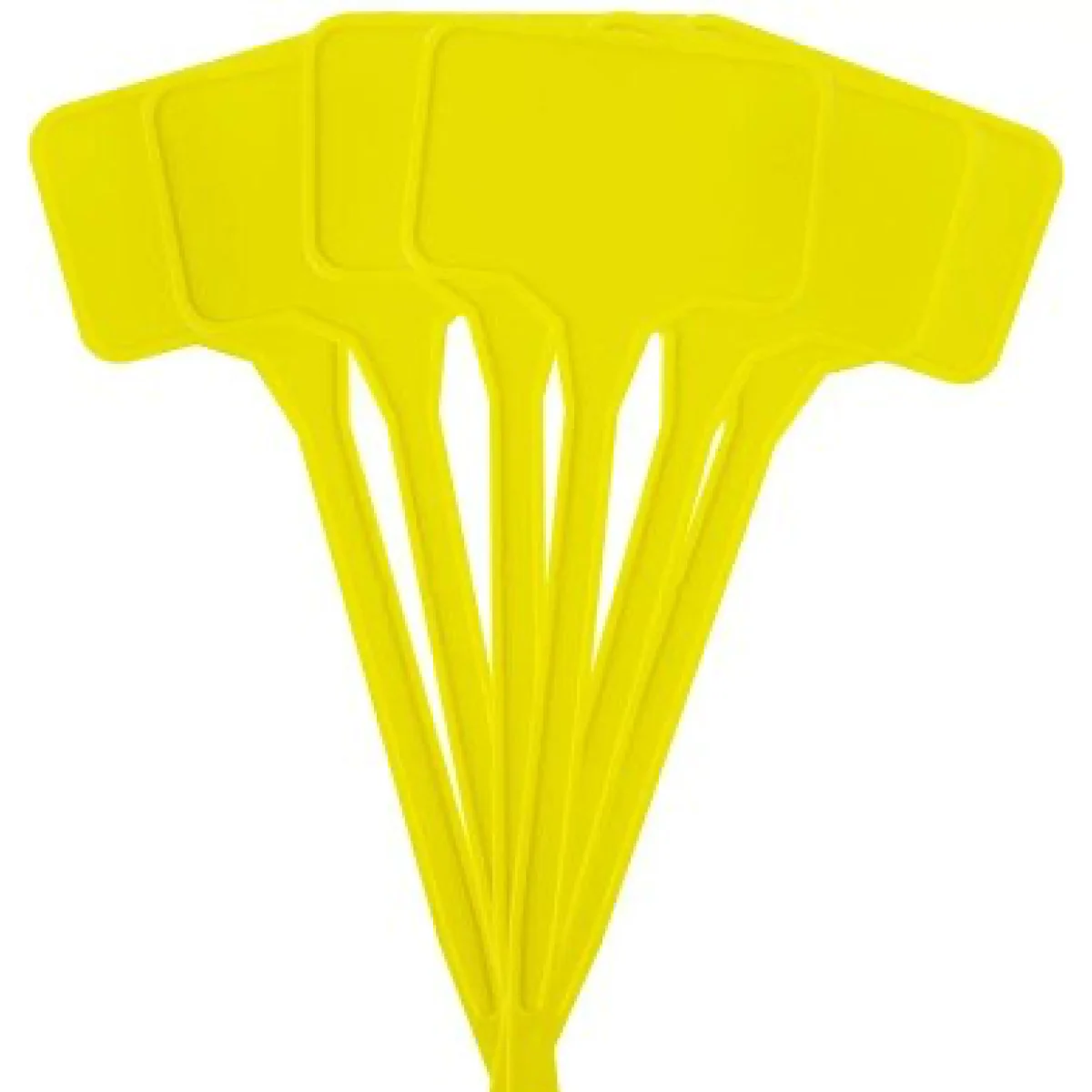 Садові таблички для маркування рослин (жовті)